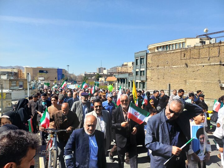 فیلم| حضور حماسی و پرشور مردم اراک در راهپیمایی روز جهانی قدس