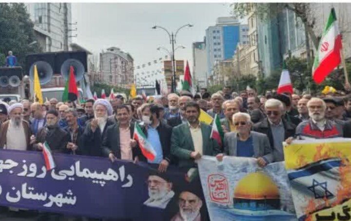 فیلم| خروش مازندرانی‌ها در حمایت از آرمان‌ آزادسازی قدس