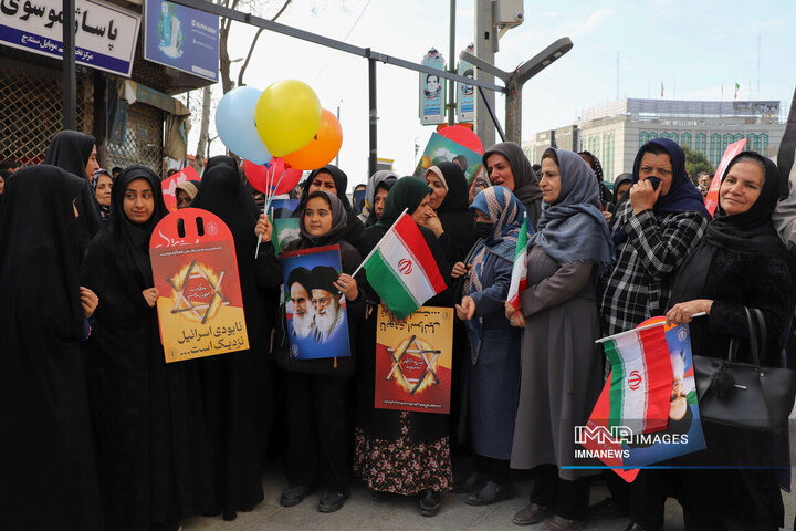 راهپیمایی روز قدس در سنندج