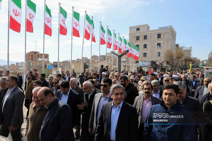 راهپیمایی روز قدس در سنندج