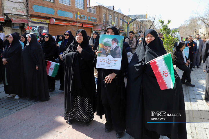 راهپیمایی روز قدس در سنندج