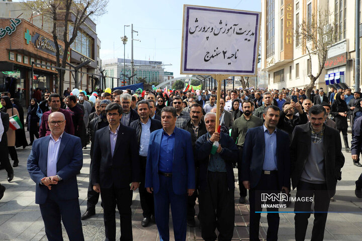 راهپیمایی روز قدس در سنندج