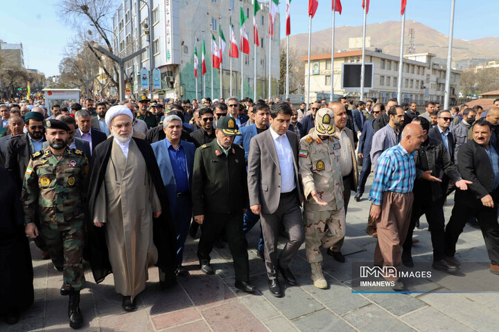 راهپیمایی روز قدس در سنندج
