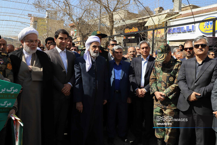 راهپیمایی روز قدس در سنندج