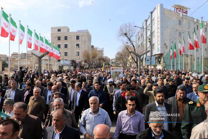 راهپیمایی روز قدس در سنندج