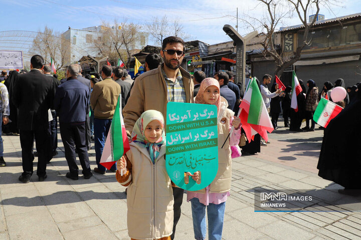راهپیمایی روز قدس در سنندج
