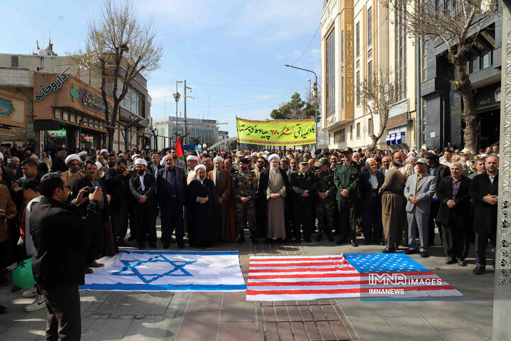 راهپیمایی روز قدس در سنندج