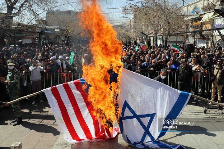 راهپیمایی روز قدس در سنندج