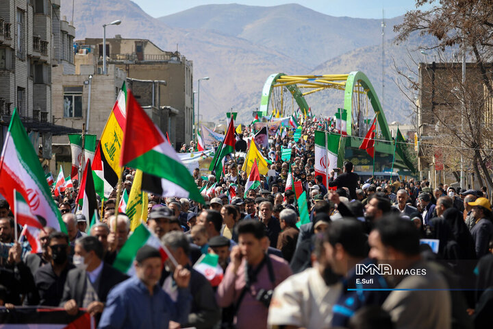 راهپیمایی روز جهانی قدس در اراک