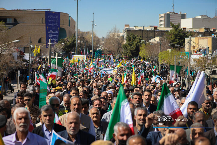 راهپیمایی روز جهانی قدس در اراک