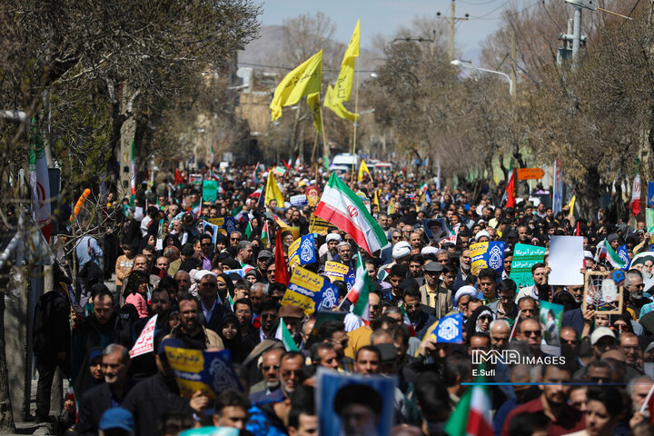 راهپیمایی روز جهانی قدس در اراک