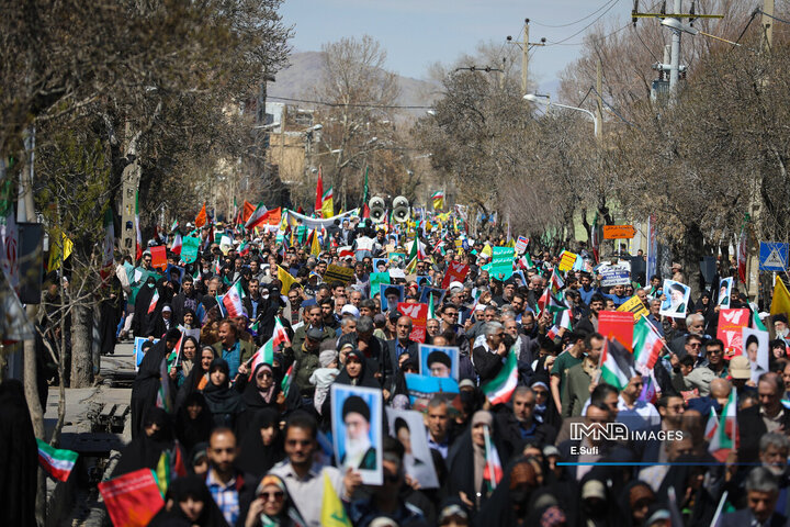 راهپیمایی روز جهانی قدس در اراک