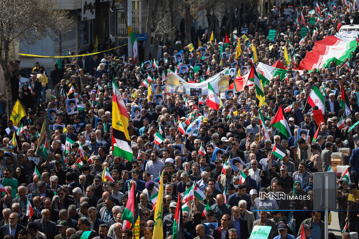 راهپیمایی روز جهانی قدس در اراک