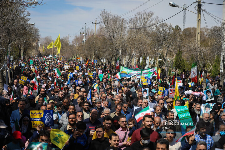 راهپیمایی روز جهانی قدس در اراک