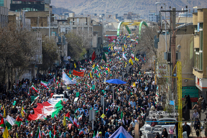 راهپیمایی روز جهانی قدس در اراک