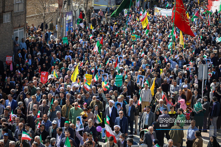 راهپیمایی روز جهانی قدس در اراک