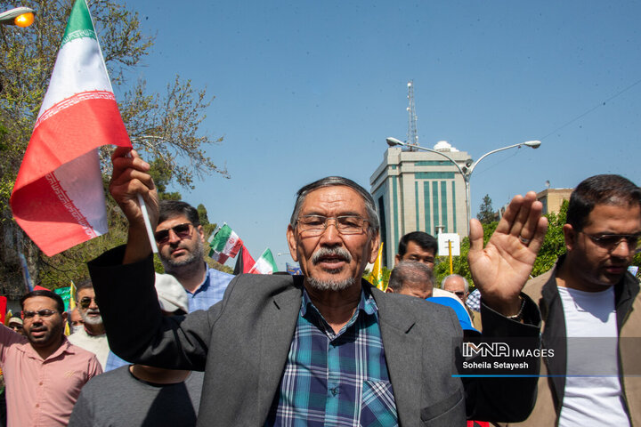 راهپیمایی روز قدس در شیراز