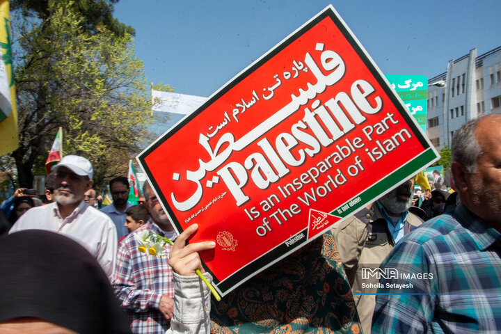 راهپیمایی روز قدس در شیراز