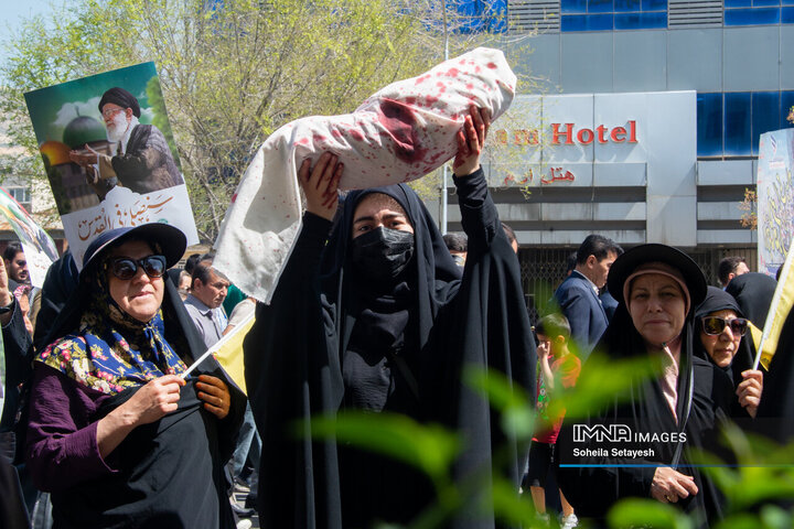 راهپیمایی روز قدس در شیراز