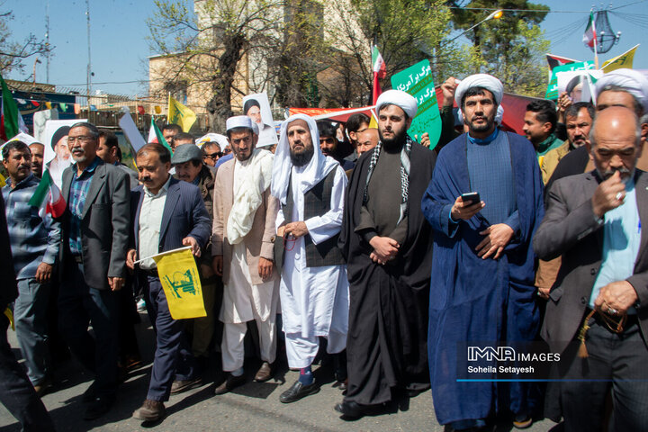 راهپیمایی روز قدس در شیراز