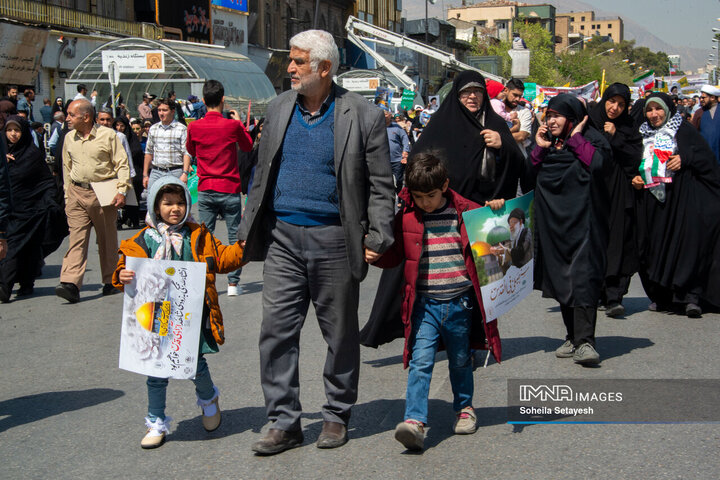 راهپیمایی روز قدس در شیراز