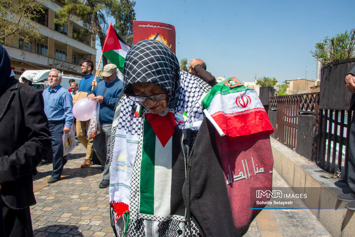 راهپیمایی روز قدس در شیراز