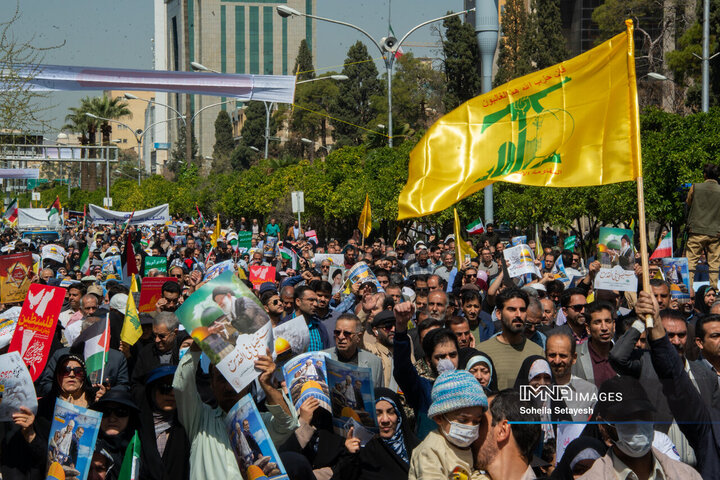 راهپیمایی روز قدس در شیراز