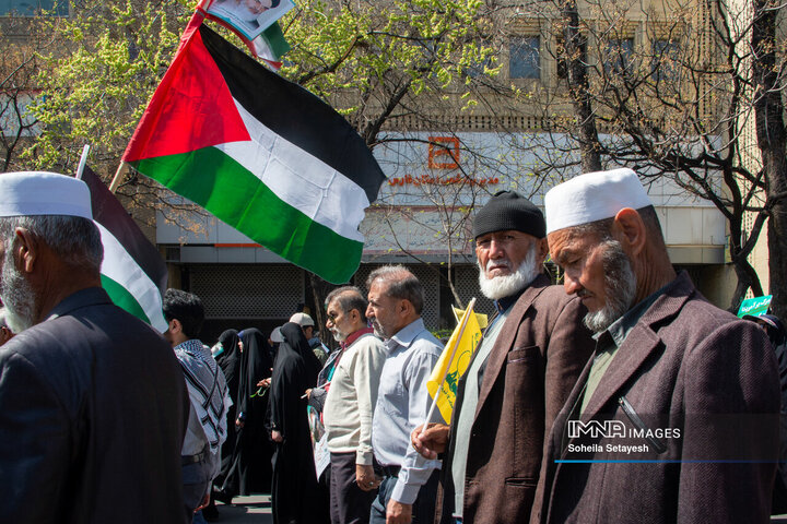 راهپیمایی روز قدس در شیراز