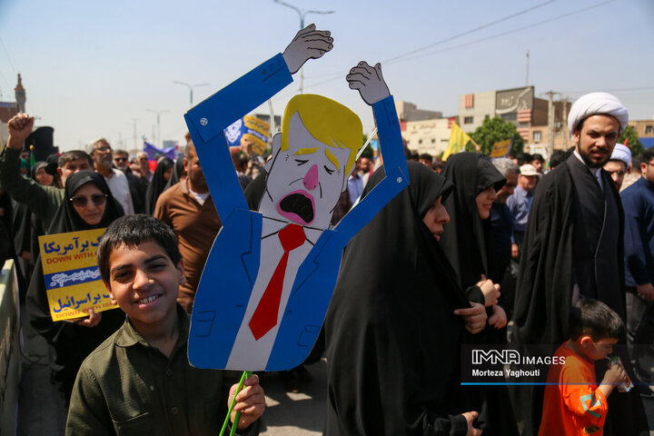 راهپیمایی روز قدس در اهواز