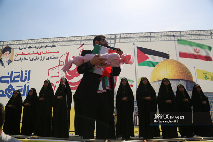 راهپیمایی روز قدس در اهواز