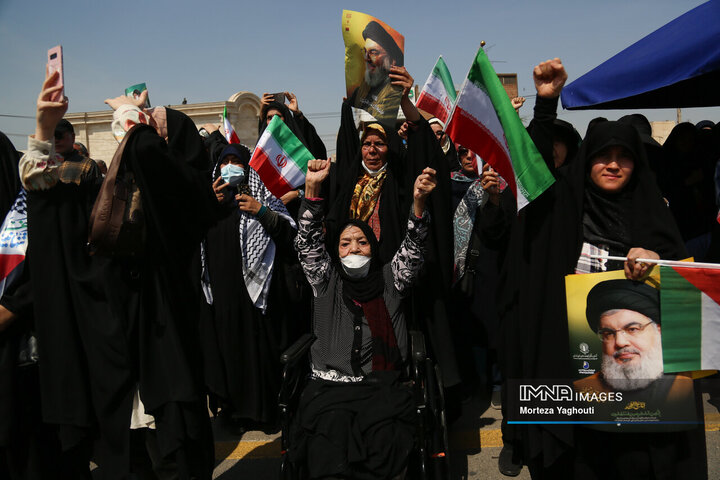 راهپیمایی روز قدس در اهواز