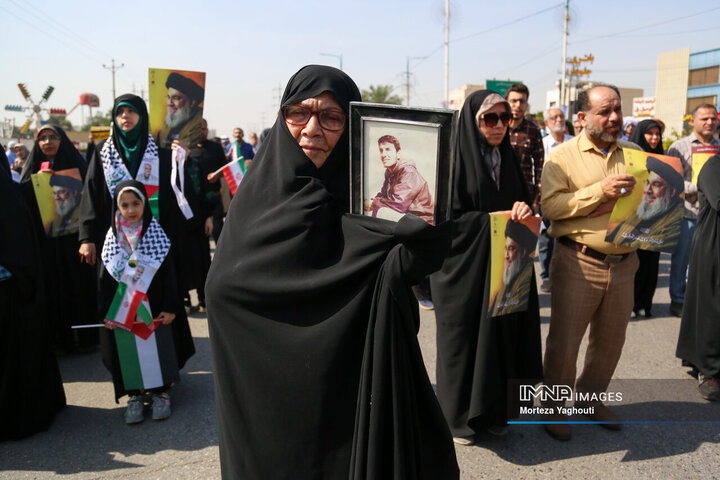 راهپیمایی روز قدس در اهواز