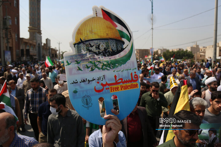 راهپیمایی روز قدس در اهواز