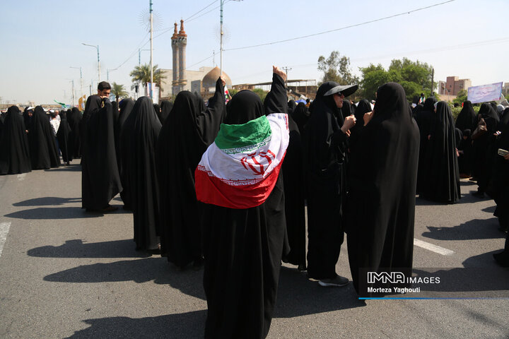 راهپیمایی روز قدس در اهواز