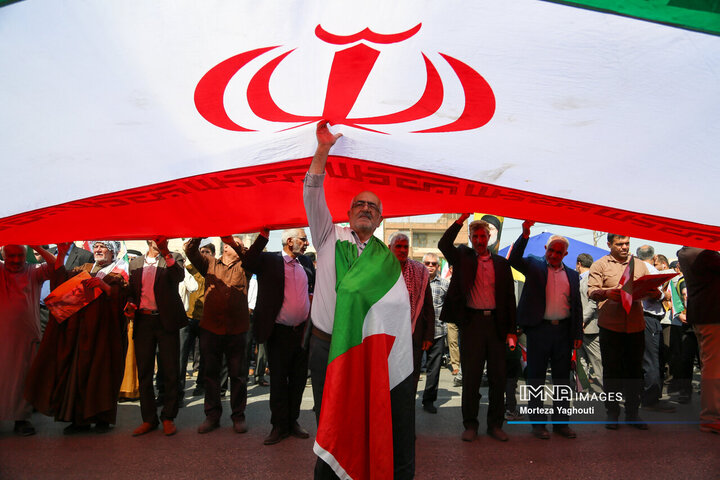 راهپیمایی روز قدس در اهواز