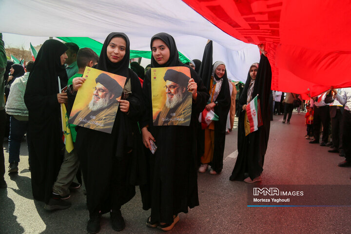 راهپیمایی روز قدس در اهواز