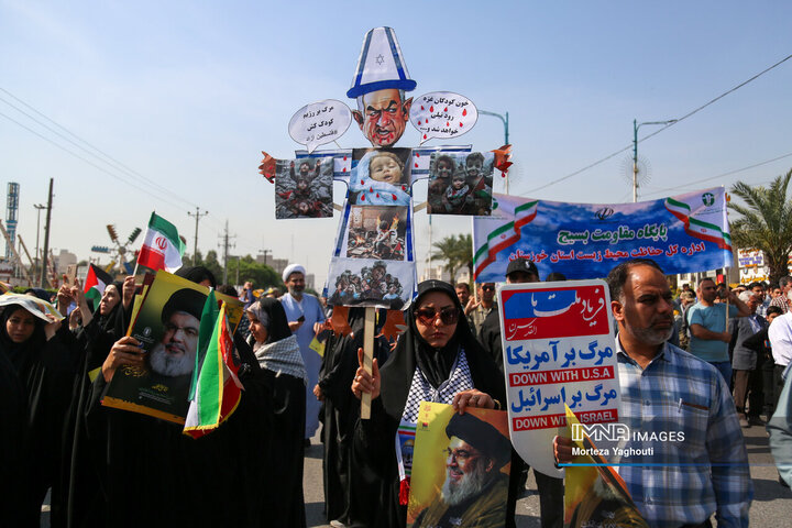 راهپیمایی روز قدس در اهواز