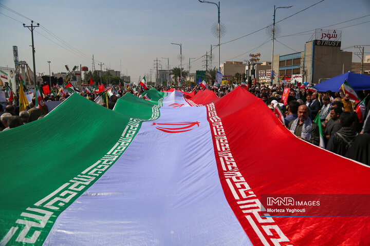 راهپیمایی روز قدس در اهواز