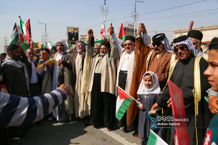 راهپیمایی روز قدس در اهواز