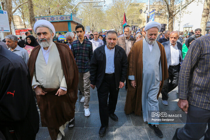 راهپیمایی روز جهانی قدس در اصفهان