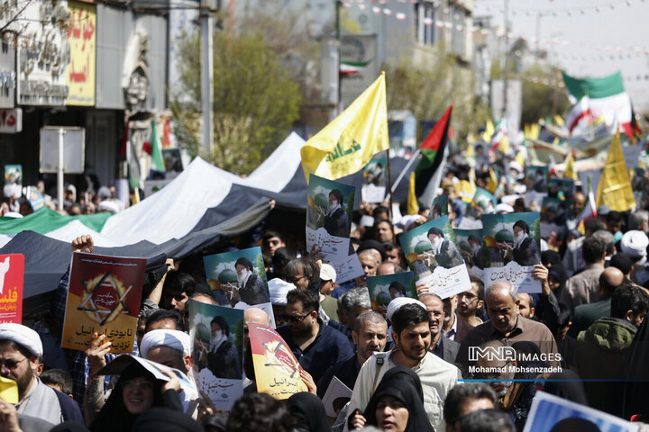 راهپیمایی روز قدس در قم