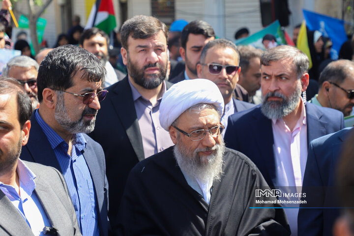 راهپیمایی روز قدس در قم