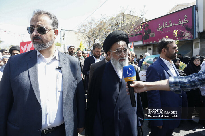 راهپیمایی روز قدس در قم