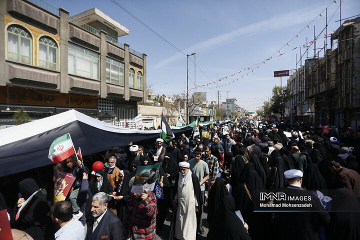 راهپیمایی روز قدس در قم