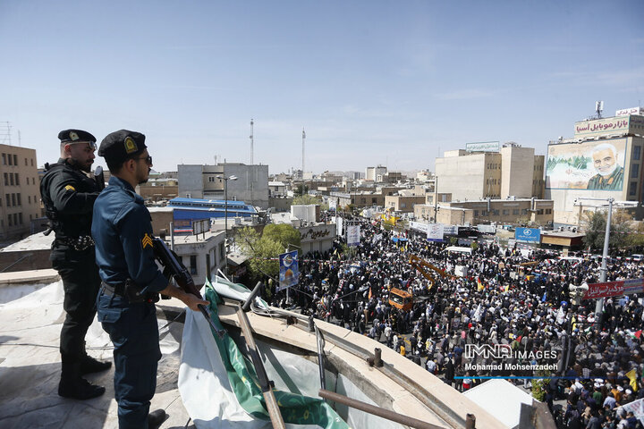 راهپیمایی روز قدس در قم