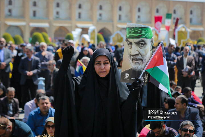 راهپیمایی روز جهانی قدس در اصفهان