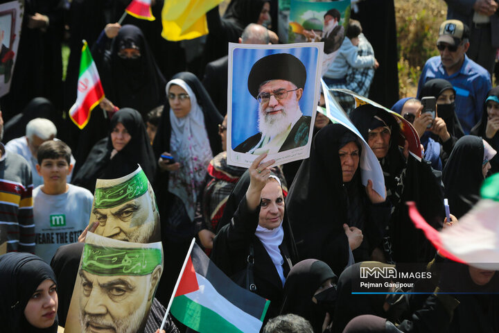 راهپیمایی روز جهانی قدس در اصفهان