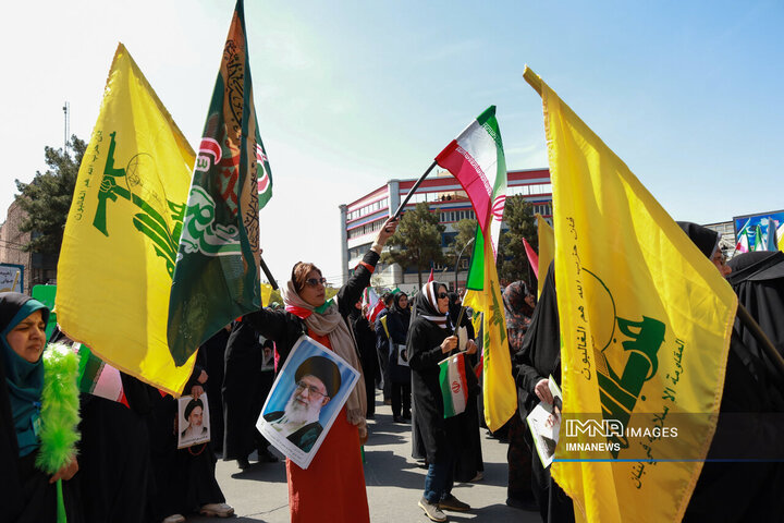 راهپیمایی روز قدس در کرمان