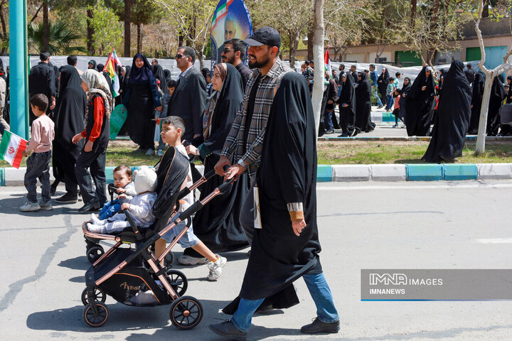 راهپیمایی روز قدس در کرمان