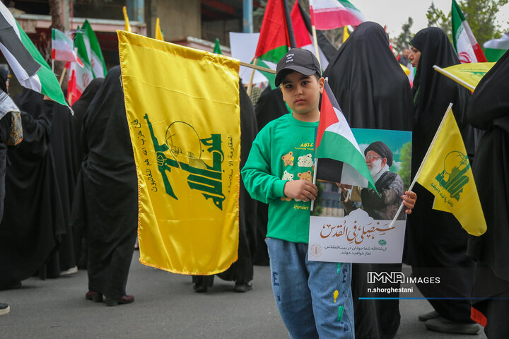 راهپیمایی روز قدس در کرج